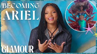 Halle Bailey's Journey to Becoming Ariel in The Little Mermaid | Glamour
