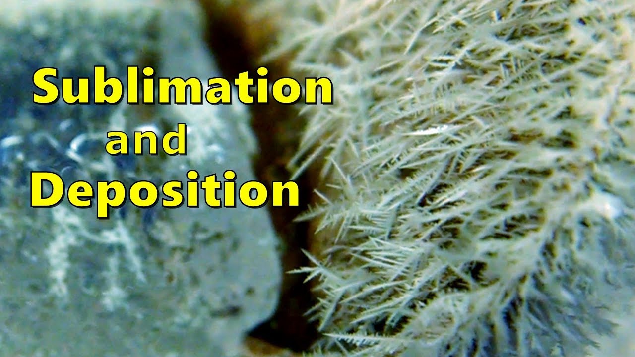 Sublimation And Deposition (Chemistry Demonstration)