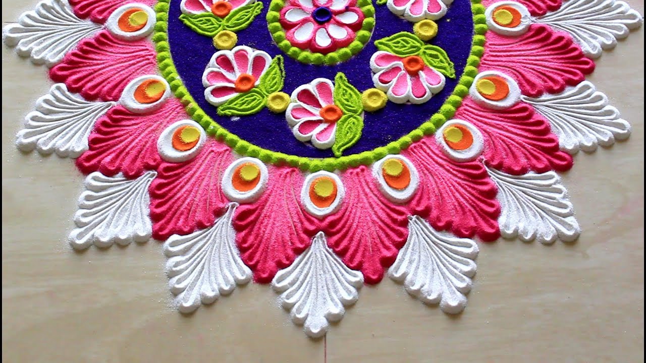Diwali rangoli designs by keerthi
