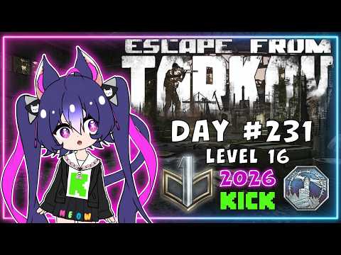 Escape from Tarkov | Prestige 1 | Level 16 PvP Solo | AKMN VTuber | Day 231 thumbnail