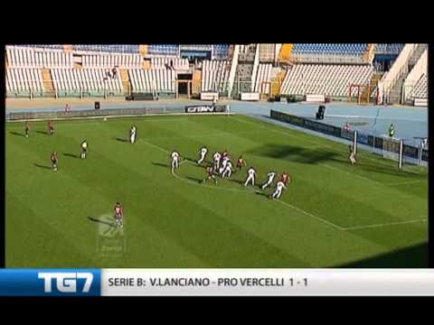 Serie B: Lanciano - Pro Vercelli 1-1
