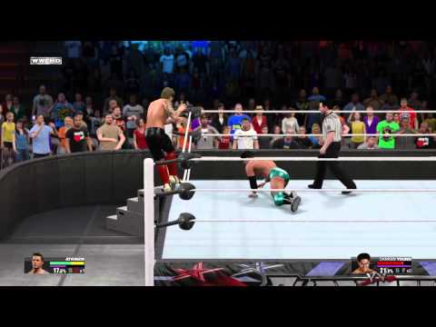 WWE 2K15 My Career Final Match on Superstars against Darren Young
