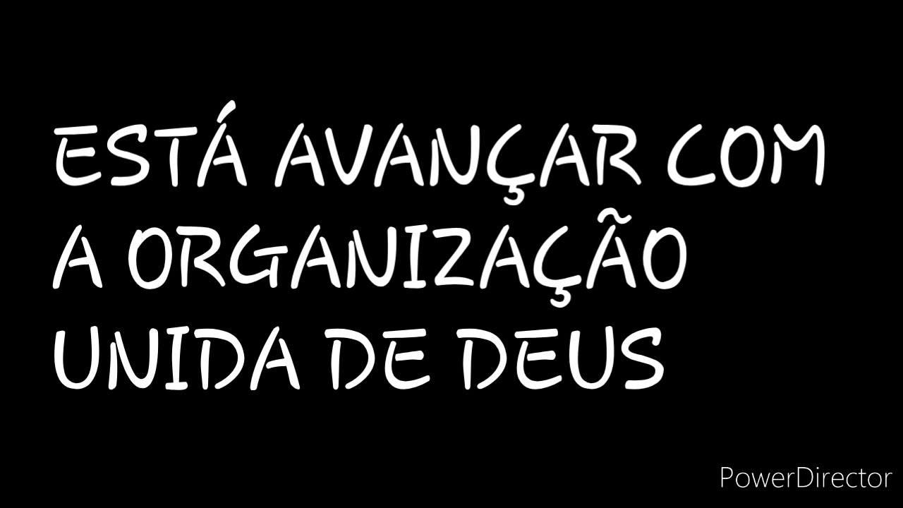 DISCURSO: ESTÁ A AVANÇAR COM A ORGANIZAÇÃO UNIDA DE JEOVÁ?