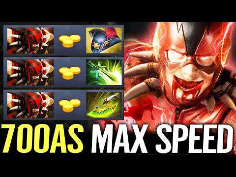 🔥 700 AS Pirate Hat Bloodseeker Carry — Swift Blink + Butterfly MAX AGI MAX SPEED Monster Dota 2 Pro