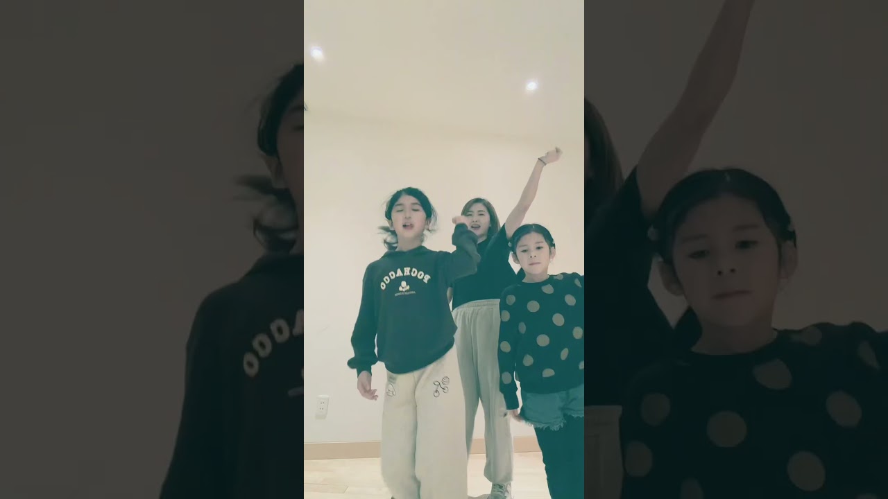 kids danceのみんなとレッスン終わりに撮ってみた時の🫶🏿#YUA #kidsdance #dance