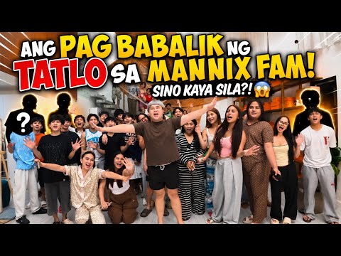 ANG PAG BABALIK NG TATLO SA MANNIX FAM! SINO KAYA SILA?!😱