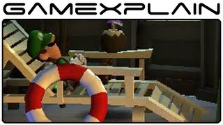 Luigi's Mansion: Dark Moon - Fighting Ghosts in Haunted Tower's Bathroom (Gameplay Footage)