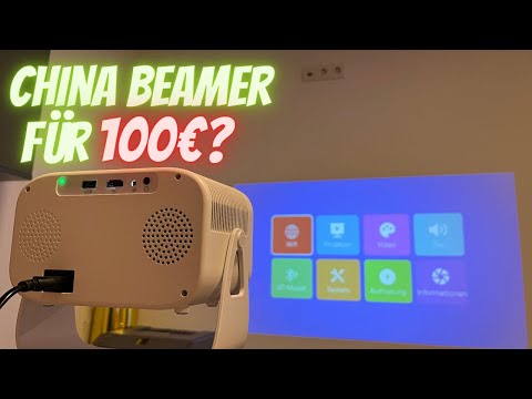Eroshoo ±360°Rotating Mini Beamer Unboxing & erster Test