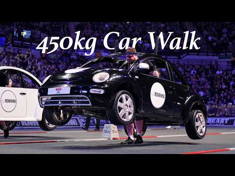 Full Event Highlights | 450kg IronRhino Car Walk | Britain's Strongest Man 2026