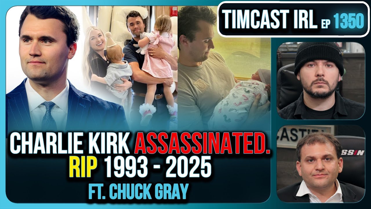 Charlie Kirk Assassinated, Suspect In Custody | Timcast IRL