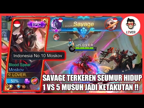 MOSKOV HYPER SAVAGE TERBAIK SEPANJANG SEASON 20, BY LOVER TOP GLOBAL MOSKOV - MOBILE LEGENDS
