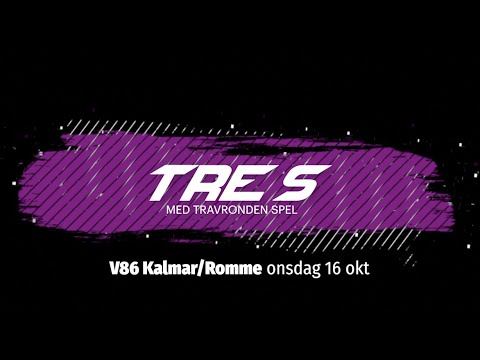 Speltips V86 Kalmar/Romme - 16 oktober