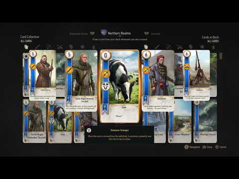Cow Gwent card location | Witcher 3 Hearts of Stone Dead Man's Party quest Summon Avenger