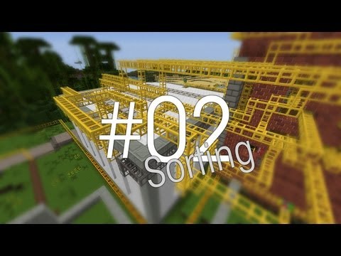 Minecraft | Tutorials | Buildcraft | HD | #02 ( sorting )