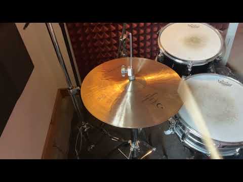 Istanbul Mehmet Tony Williams Tribute 15" Hi Hats T-1300g B-1336g w/ video demo of actual cymbal for sale image 2
