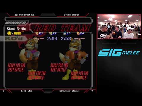 Spectrum Smash 106 ETie + JFlex vs DarkGenex + Stavino