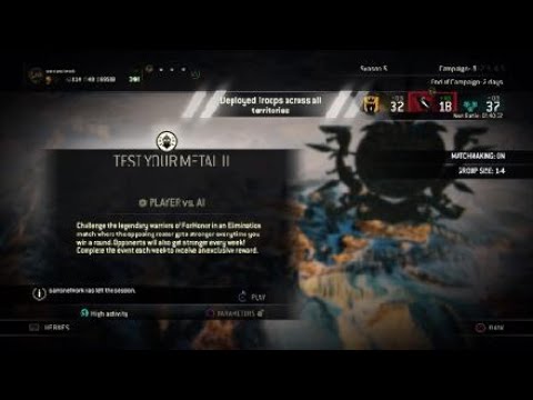 For Honor Apollyon's Legacy Peacekeeper Test Your Metal II