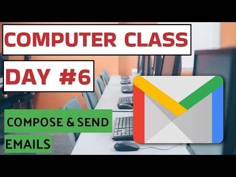 Computer Class Day #6 - Compose & Send Emails - Basic Computer Course in Hindi