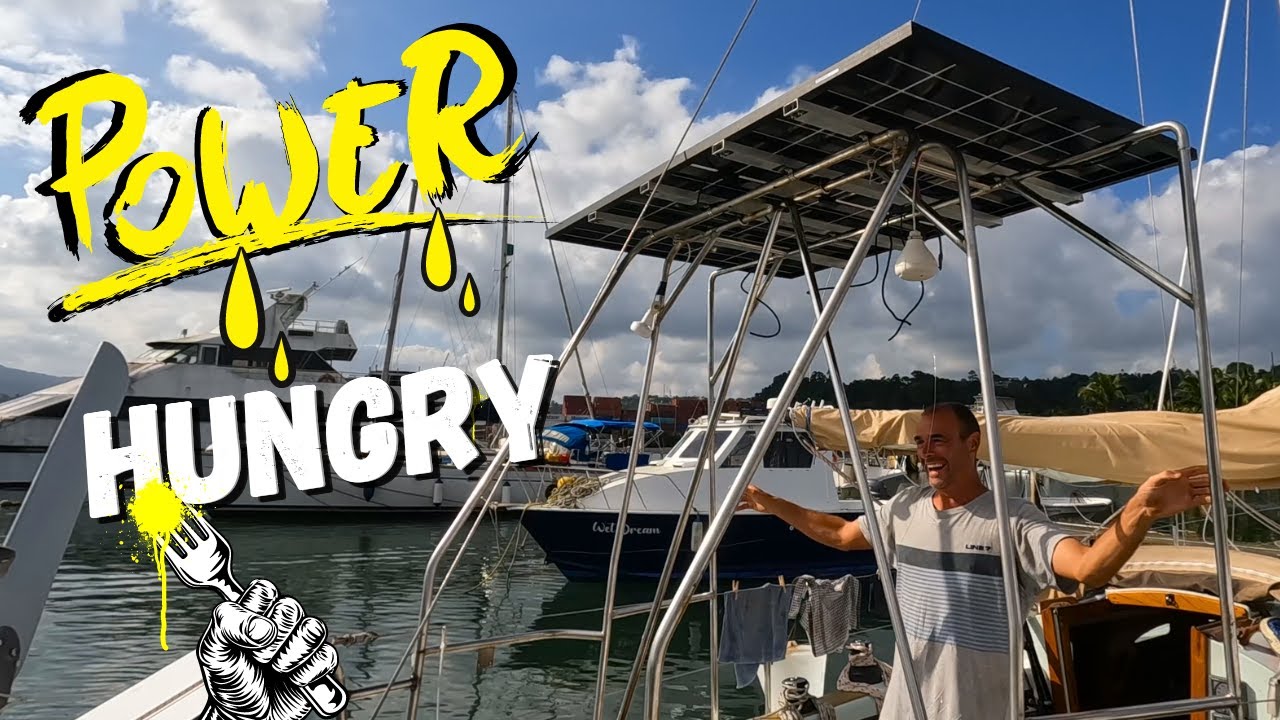We DESIGN & BUILD Our Very Own MONSTER SOLAR SETUP | The Sailing Brothers | Ep 176