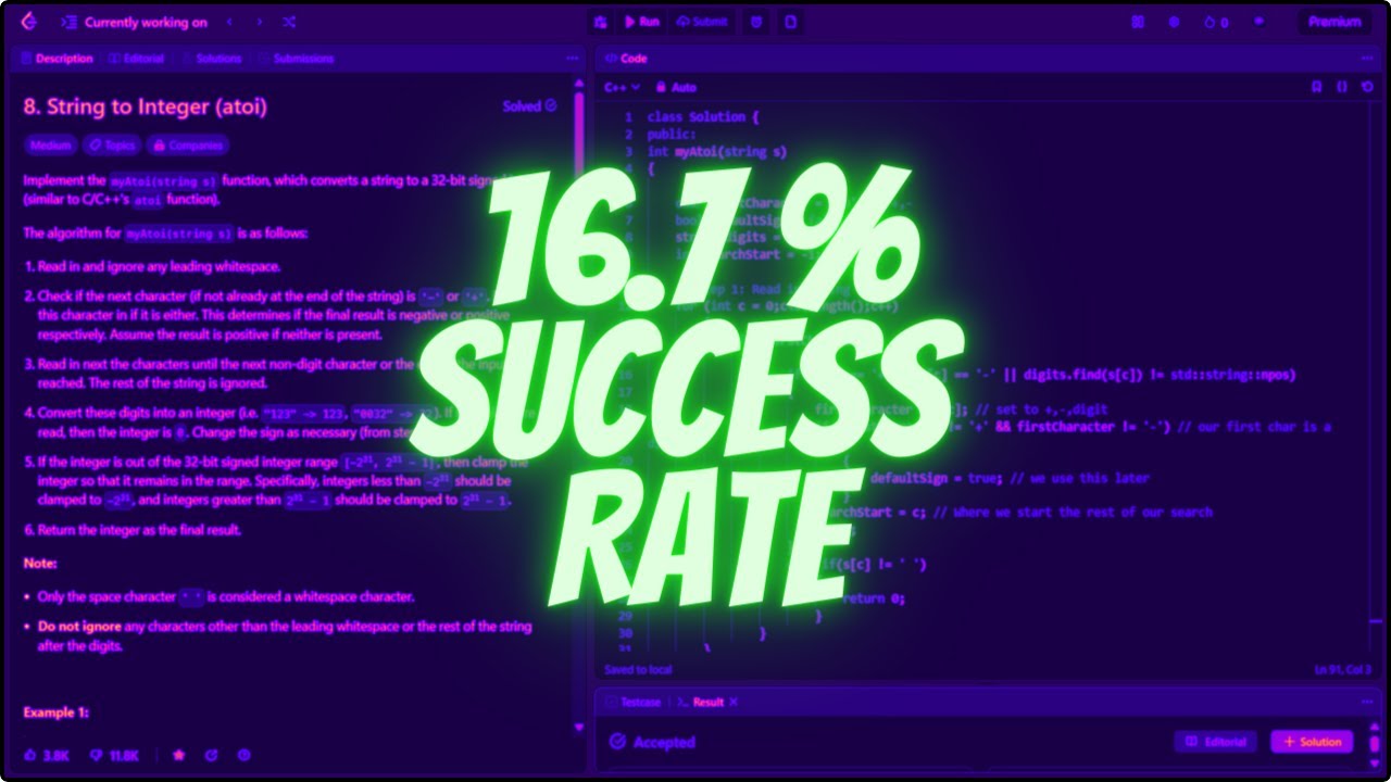 MILLIONS have Failed this programming question. || Leetcode problem solved.