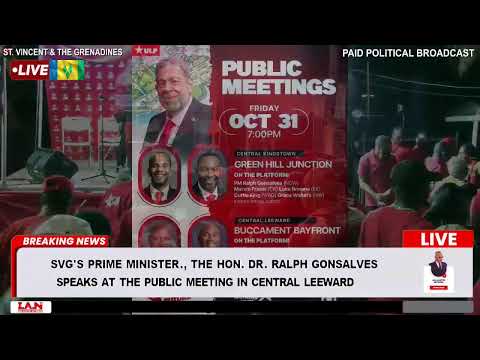 THE RED WAVE CONTINUES ! UNITY LABOUR PARTY PUBLIC MEETING AT BUCCAMENT BAYFRONT - FRI 31ST OCT 2025