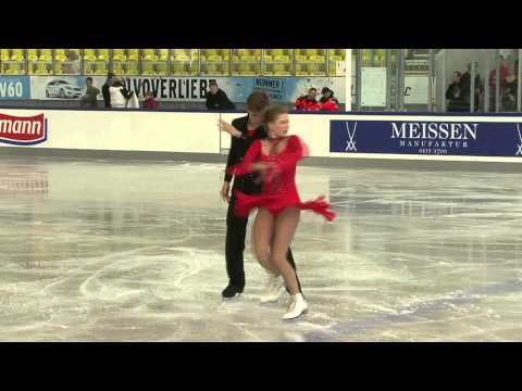 2 J. CEJKOVA / A. SINICYN (CZE) - JGP GER / Chemnitz Junior Ice Dance Free Dance