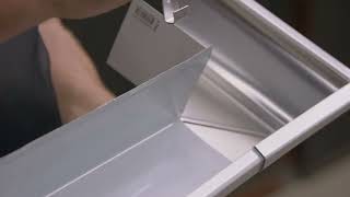 Peak Gutters | How to Install Inside and Outside Miters