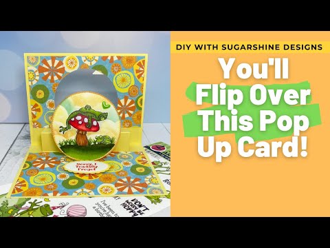 You'll FLIP Over This Pop Up Card! Pop Up Flip Card Tutorial