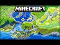 I Built For 50 Hours In Minecraft FULL MOVIE
