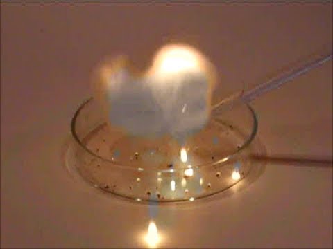 Chemistry experiment 15 - Explosive mix