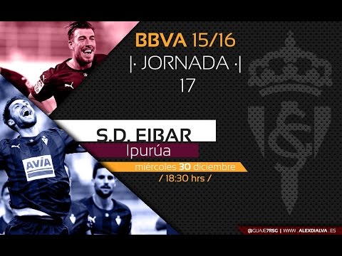 Eibar - Sporting de Gijón | Jornada 17 | Liga BBVA 2015/2016