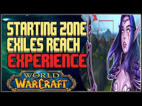 World of Warcraft - NEW Starting Zone! Exile's Reach FULL Experience (Level 1-10)!