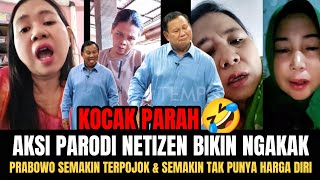 Download lagu HILARIOUS🤣‼️NETIZEN'S PARODY ACTION MAKES YOU LAUGH‼️PRABOWO IS LOSING MORE AND MORE SELF-ESTEEM❓ mp3 Download lagu HILARIOUS🤣‼️NETIZEN'S PARODY ACTION MAKES YOU LAUGH‼️PRABOWO IS LOSING MORE AND MORE SELF-ESTEEM❓ mp3