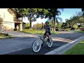 Marc  first ride Micargi LowRider   20" Beach Cruiser banana seat Bicycle Bike