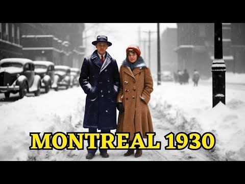 What Life Was Like In 1930s In MONTREAL