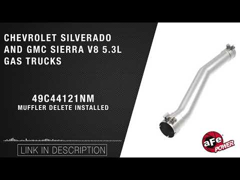 aFe POWER Chevy Silverado 1500 / GMC Sierra 1500 V8 5.3L Apollo GT Series Muffler Upgrade