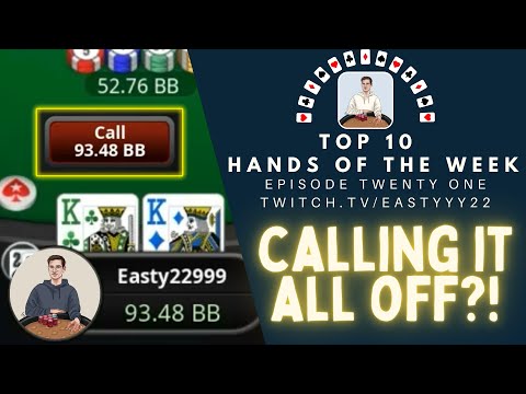 Top 10 Hands Of The Week Ep. 21 - Am I a Calling Station?! Questionable Decisions at 25NL!
