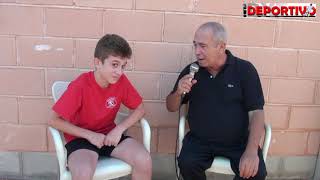 Vídeo entrevista a Diego López, jugador del equipo Infantil del CF Foietes Benidorm