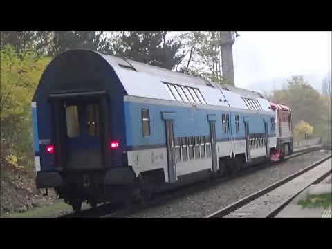 "Bardotka" 749 107-9 na Os 9065 v žst. Praha-Braník (8.11.2020)