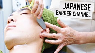 🗾 Ear & Face Shave / Japanese Barber Shop / Female Barber / ASMR / ヘアーサロンタナカ 🗾