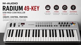 Video thumbnail for m-audio radium 49||maudio radium 49||m audio 49 by Rockstar Music Store