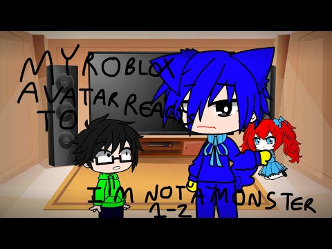 My Roblox Avatar Reacts To I'm Not A Monster | Gacha Club | Credit In Description
