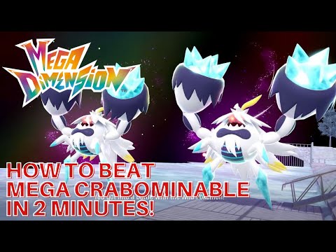 EASILY Beat Mega Crabominable (One Max Revive)! Pokemon Legends ZA Tutorial / Guide