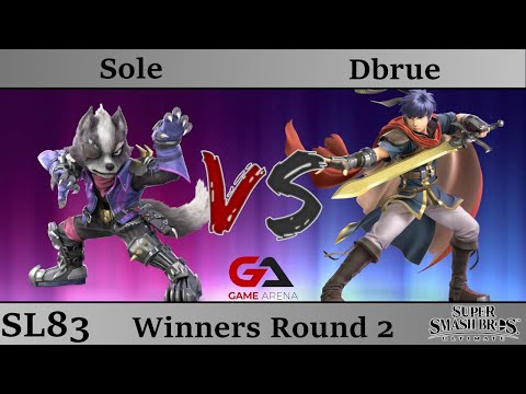 SmashLAN'd 83 - Winners Round 2: Sole (Wolf, Inkling) vs Dbrue (Ike)