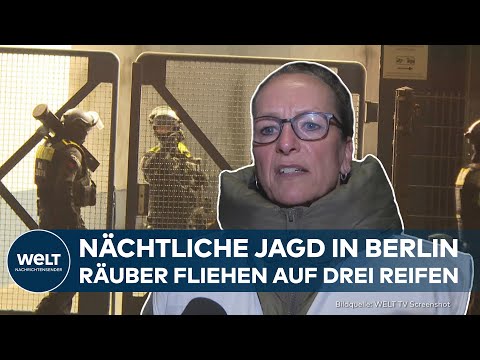 BERLIN: Überfall auf Geldtransporter erschüttert die Stadt! Räuber verursachten mehrere Unfälle!