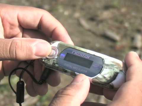 YouTube video about: How to turn on a nextar mp3 player?