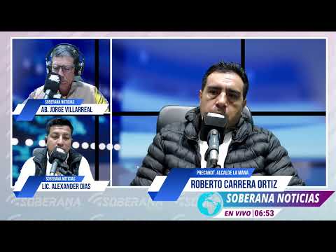 ROBERTO CARRERA, EL CONOCIDO LÍDER DEPORTIVO QUE ASPIRA A LA ALCALDÍA DE LA MANÁ | SOBERANA INFORMA