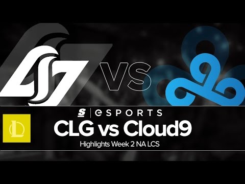 Highlights: CLG vs C9 (NA LCS Summer W2D3 Full Series)