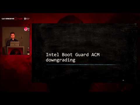 OffensiveCon20 - Alexander Ermolov - Untrusted Roots: exploiting vulnerabilities in Intel ACMs
