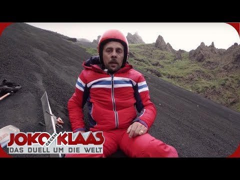 Italy/Sicily: Skiing on Mount Etna | Joko vs. Klaas - The Duel for the World | ProSieben